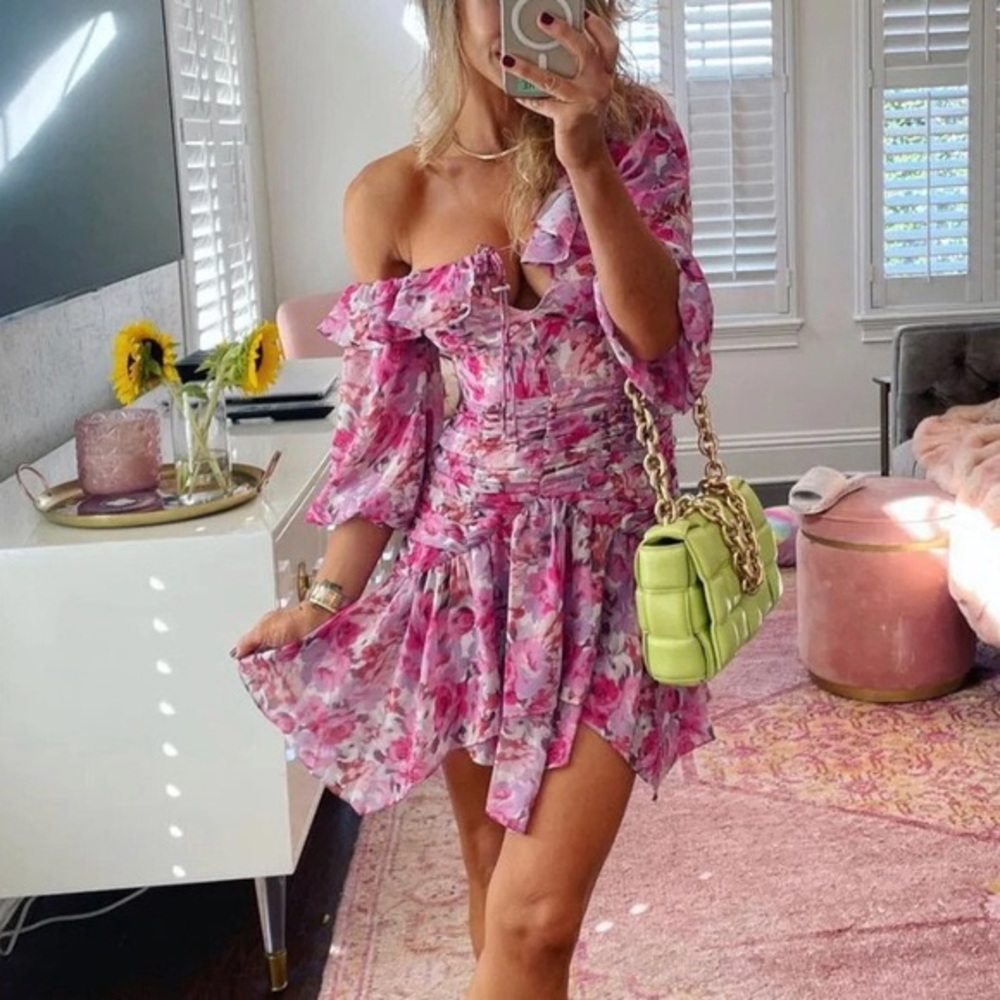 For love and lemons Sofia mini dress (Like NEW)